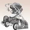 Paisagem alta Bebê Carrinho de bebê 3 em 1 Hot Mom Stroller Luxuoso Viagem Pram Carruagem Cesta Bebê Assento de carro e Carrito1