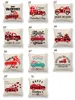 109 Designs Valentines Pillows Case Valentine's Day Letter Printing Heart Pillow Cover 45*45cm Sofa Nap Cushion Covers Home Decoration M2466