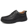 Nuevos zapatos para hombre de alta calidad 100% zapatos casuales de cuero genuino Trabajo impermeable Mocasines de cuero de vaca Zapatillas de deporte Tamaño grande 38 47 Zapatos Munro V6Bu #