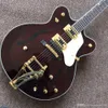 Manufacturers custommade semihollow jazz electric guitar gold hardware custom3978936