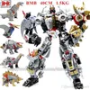 Jinbao Weijiang Transformation Toys Big 50cm dewastator Predaking Ko GT Anime Action Figur Robot Car Dinosaur Model Boy Kid Toy 66955377