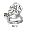 40mm 45mm 50mm kyskhetsenheter Male Chastity Cage för bra Keep Cuckold Chastity Humiliation