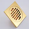 Uythner Bath Floor Drain 1010cm Guld Badrum Dusch Square Drain Silit Factory Direct S Badrum Drain Floor T2007158416139