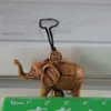 Lucky Elephant Carving Wooden Pendant Keychain Key Ring Chain Evil Defends Gift aYlB1332818