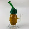 11 inch glazen water bong ananas pansen brander dab rig 14 mm gewricht waterpijp voor rookpijpen