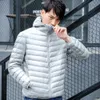 2020 Ultra Thin Down Jacket Men Hooded Plus Size Duck Down Coat Winter Autumn Mens Puffer Jacket Plumon Hombre KJ36183892808