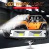 6 Zoll COB 48W Offroad Spot Work Light Barre Led Arbeitsscheinwerfer Balken Autozubehör für LKW ATV 4x4 SUV2392346