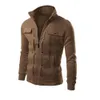 Jacket Hoodie New Fashion Fall Winter Men039s Woolen Sweater Slim Sportswear6327044