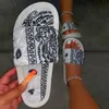 Puimentiua Women's Comfy Bandana Slip-On Slippers Slide Outdoor Flip-flops Beach Shoes Summer Toe Flip Flops Non-Slip 2020