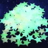 Luminous Adesivo Estrela Kid Quarto Wallpaper fluorescente fulgor adesivos de parede teto brilhante luminosa adesivos de parede Início decalques etiqueta LSK260