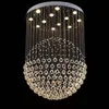 Moderne LED K9 Boule Lustres En Cristal Boule De Verre Lustre Lumière Pendentif Moderne Lustre Clair Boule Plafonnier