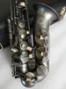 2020 SUZUKI ALTO SAXOPHONE E Planerad Matte Svart Nickelpläterad Professionell Musikinstrument Saxofon för Studentswith Munstycke