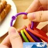 5pcs/set Colorful Measuring Spoons Plastic (1 / 2.5 / 5 / 7.5/ 15ml) Measure Spoon Sugar Measure Scoop Cake Baking Spoons BH2977 TQQ