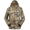 Giacche tattiche Uomo Outdoor Abbigliamento da caccia Cappotti impermeabili antivento Mens Camouflage TAD Soft Shell Giacca in pile militare CX200801