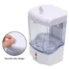 Automatische vloeibare zeepdispenser 700ml Wandmontage Dispensers Raakloze Sensor Infrarood Zeepdispenser voor Badkamer CCA12390 30PCS