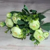 1 Bouquets Silk Flower Fake Peony Flower Vivid 6 Branches Autumn Artificial Flowers Wedding Home Party Decoration A2433613