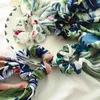 Ponytail Hair Ties Scarf Scrunchies Hairbands Elastic Bow Ribbon Hair Ties Rope Flower Women Headwear Girl Hair Accessories 100pcs