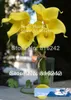 ! Naturale tocco reale Fiori Picasso Viola Bianco Calla Lily Nuziale nozze mazzi Centrotavola Fiori decorativi