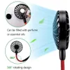 Handventilator Sport Portable USB Oplaadbare Dual Mini Air Cooler Summer Neck Hanging Fan Party Favor Sea 1433673