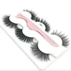 2020 The newest False eyelash 3d mink lashes 3 pair lashes thick Faux 3D real mink eyelashes with tweezers in box 6styles