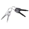 Chaveiros de fenda Chaveiro Pocket 2 Outdoor Cores Mini Chave de Fenda Chave Anel com Phillips Slots Hand Key Pingentes