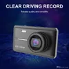 4.5 inch 1080P Full HD Touch Screen Car Dashboard DVR Driving Recorder Front Rear View Dual Lens Camera Real-Time Recording
