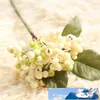 50pcs hot sale berries flowers Small Glass Berries Artificial Flower Red Wedding simulation glass pomegranate Decoration