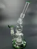 Матрица Проц Percolator стекла воды Bongs Birdcage Ресайклер Dab Rig 12.6Inch 14мм Joint Кальяны для курительных принадлежностей