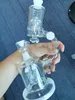 4 kol ve top geri dönüştürücü cam su bonglar yağ brülör dap teçhizat 14mm sigara aksesuarları için ortak nargile