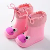 Nowa Moda Klasyczne Buty dziecięce PCV Guma Dzieci Baby Cartoon Buty Children Buty Wodne Wodoodporne Buty Rasze