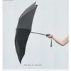 Xiaomi 90Fun 자동 역방향 접이식 우산 남자 LED 빛나는 방풍 사업 강한 우산 안티 UV 코팅