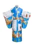 Japonês tradicional Yukata Kimono com Obi Vintage Mulheres Vestido de Noturna Geisha Stage Costume Cosplay1