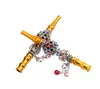 Excellente qualité Narguilé Pipe Embouchure Embouts Bouche Pendentif Arabe Shisha Animal Crâne En Forme De Filtre Incrusté Bijoux Diamant Pipe Outil