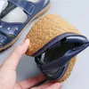 Frauen Sandalen Plus Größe Split Leder Weichen Boden 2019 Sommer Flache Schuhe Frau Freizeit Sandale Cut-out Mütter Alias SH060401 Y200620