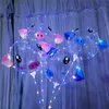 新しいBobo Ball Light Lead Line String Balloon Light DIY透明な輝くパーティーの装飾照明子供のおもちゃの贈り物に最適