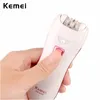 Kemei женщин эпилятор для удаления волос Mini аккумуляторное профессиональное электрическое женское депиляционное использование машины для удаления волос