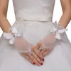 tulle fingerless gloves