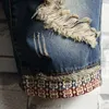 Januarysnow Designer Mens Ripped Short Jeans Brand Clothing Bermuda Cotton Shorts Breathable Denim Shorts Male New Fashion Size 28-40
