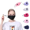 Envío de DHL, máscaras mixtas de varios estilos PM2.5 Máscara a prueba de polvo a prueba de smog Patrón impreso Camuflaje Reutilizable Lavable Adulto Niños Mascarilla