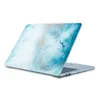 Novo caso de protetor de cristal de pedra de mármore impresso para MacBook Air Pro Retina 13.3 11.6 15.4