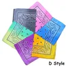 Bandanas Plaid Wristband Tie Dye Magic Bandana Party Face Masker Paisley Headscarf Cowboy Bandanas Multifunktionella tryck Huvudduk LSK335