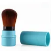 MAANGE Loose Power Foundation Blush Makeup Brush Mini Retractable Portable Blusher Face Brushes Travel makeup brush Tools