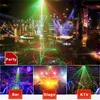 LED Sound Actived 7 Kolory Disco Light Strobe RGB Piłka Projektor Oświetlenie z pilotem do Bar Club Stron DJ Laser Lights w magazynie