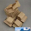 50 stks Grote Kraft Papieren Box Bruin Kartonnen Sieraden Verpakkingsdoos voor Verzending Gegolfd Verdikt papier Postdiensten