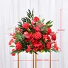 Dekorativa blommor kransar konstgjorda blommor pompom 40 cm bord mittpiece boll dekor bröllop bakgrund silk väg blommor blommig bo4099710