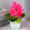 Реалистичное искусственное цветочное растение в горшке открытое домашнее офис
