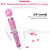 Black Wolf 10 Speed Vibrator Sex Toy Product Magic Wand Travel Gspot stimulation Massager Wired Style Personal Body Y2006165113271