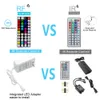 Retail Box SMD 5050 Led Strips RGB Lights Kit Waterproof IP65 300 LEDS Bluetooth App 44 Keys Remote Control 12V 5A Power Supply