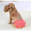 4 kolory urocze psa Rompers Regulowane zwierzak dla psa fizjologiczne majtki żeńskie Pet Fizjologiczne spodnie z paskiem
