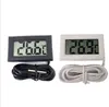 500 pièces, écran LCD numérique, thermomètre réfrigérateur zer Aquarium température 50110C GT noir blanc couleur 9527524